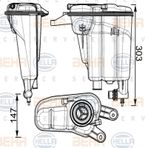 Radyator Yedek Su Bıdonu A4 A5 A6 Q3 Q5 2.0tdı 1.8 2.0tfsı 08 Cabb Caga Caha Cdnb Cjcb Cfka