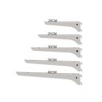 Raf Destek Kolu - Ahşap Raf Desteği, Raf Tutucu Ayak - Sunta, Mdf Destek Kolu Siyah 12 Adet 35 Cm