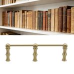 Raf Koruyucuları, Altın Metal Koruyucu Seti, 3 Stil (6'lı Paket, 61 cm), Ayakkabı Rafları ve Kitaplıklar için Düşmeye Karşı Koruma, Gösteriyi Öne Çıkaran Dekoratif Eleman
