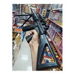 Raf Store Boncuk Atan Tüfek 82CM Dipçikli Lazerli Şarjörlü Keskin Nişancı Silahı Sniper - Siyah