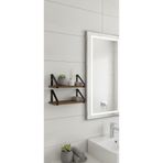 Rafadi 2'li Metal Raf Modern Siyah Salon Oturma Odası Banyo Hol Mutfak Duvara Monte Raf