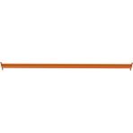 Rafburada 1 Adet (B Tipi-İçten Oturmalı) Travers - Depo Rafı Hafif Rack Travers - Turuncu-120 cm - 1,50 mm