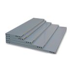 Rafburada 1 Adet Galvaniz Çelik Raf Tablası - Depo, Arşiv, Kiler, Dosya, Market Rafı - 31x93 cm-1.50 mm