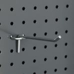RafBurada 10 Adet Delikli Panel Kancası.Aksesuar Kancası 10 cm-3.00 cm