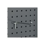 RafBurada 10 Adet Delikli Panel Kancası.Aksesuar Kancası 20 cm-3.00 cm
