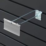 Rafburada ® 100 Adet Etiketli Kanal Pano Kancası.aksesuar Kancası 10 Cm