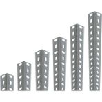 Rafburada 5 Katlı 5'li Bitişik Galvaniz Çelik Raf.depo,kiler,arşiv,dosya Rafı - 31 x 375 x 200 cm - Gri - 0,70 mm