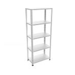 Rafburada 5 Katlı Galvaniz Çelik 43x93x200 cm Depo Kiler Dosya Rafı