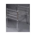 RafBurada 60x80 Cm (Krom Profil Ayaklı) Havuz Sepet - Market, Mağaza, Vitrin, Promosyon Havuz Sepeti