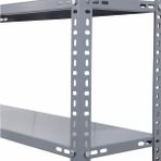 Rafburada Duble Galvaniz 31x120x200 cm Çelik 5 Katlı Raf