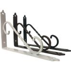 RafBurada ® Ferforje Raf Altı Ayağı 2'li 13x19 Cm