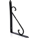 RafBurada ® Ferforje Raf Altı Ayağı 2'li 15x23cm