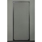RafBurada Sık Telli Tel Raf - Tel Pano Stand, Duvar Askılığı 75x200 Cm