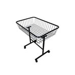 RafBurada Tekerlekli Havuz Sepet - Market, Mağaza, Vitrin, Promosyon Havuz Sepeti 60x110 cm