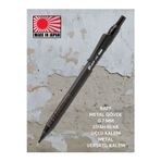RAFF METAL GÖVDE 0.7 MM SİYAH RENK UÇLU KALEM METAL VERSATİL KALEM