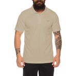 Raff&Taff Raff & Taff Polo tişört, fitness tişörtü, yüksek kaliteli, nefes alan fonksiyonel tişört, boş zaman tişörtü, Bej, L