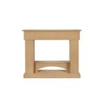 Rafhomestore Ahşap Ham Mdf Dekoratif Boyamalık Şömine