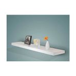 Rafkestir 150 x 15 Gizli Bağlantılı Duvar Rafı Mat Beyaz