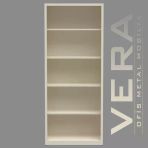 Raflı Çelik Dosya Dolabı Kütüphane Kapısız 80X50x195 Raflı Metal Dolap Ofis Dolapları Arşiv , Garaj , Bahçe , Kiler , Ba