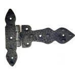 Raftan Topla Antika Tarz Dekoratif Pirinç Kuyruklu Düğmeli Menteşe No1 - 117X142 Mm, Oksit