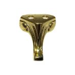 Raftan Topla Moda Ahşap, Mdf, Sunta Sandık Ayağı, Kutu Ayak 3,5 cm - Sarı
