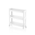 Rafty 3 Katlı Tekerlekli Sepet Organizer Düzenleyici Raf Ünitesi 465X145x480mm (5224)
