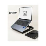 Ragno 5 Kademeli Ayarlanabilir Laptop Standı,Isınma Engelleyici,Macbook Notebook Uyumlu,Laptop Yükseltici,
