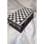 Rahan Sevgili Hediye Kutusu Dama Satranç Sevgililer Günü Ahşap El İşi Hand Made Mücevher Kutusu Orta Boy