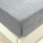 Rahat flanel polar lastikli çarşaf, mavi kış kaşmir dokusu, 90 x 200 cm, sıcak tutan pelüş yatak örtüsü, 25 cm yüksekliğe kadar yataklara uyar