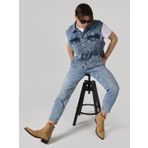 Rahat Kesim Mavi Erkek Jean Yelek Cl1062452