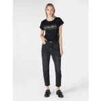 Rahat Kesim Normal Bel Siyah Kadın Jean Pantolon Cl1065453