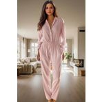 Rahat Viskon Pijama Takımı; Renk Uzun Kollu Boru Paça Ömürlü Özenle Seçilmiş