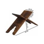 Rahle Ahşap Oymalı Rahle 55 Cm