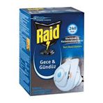 Raid Elektro Gece ve Gündüz Sinek Kovucu Cihaz