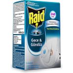 Raid Gece & Gündüz Sistem 2.2 G Elektrikli Sinek Kovucu Cihaz (3 Adet)
