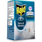 Raid Gece & Gündüz Sistem 2.2 G Elektrikli Sinek Kovucu Cihaz (4 Adet)