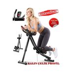 Raiden R-MEK1 Karın Egzersiz Aleti spor ev karın Abs egzersiz makinesi egzersiz Mekik Aleti Lcd Ekranlı