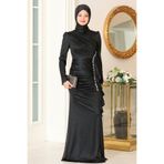 Raika Moda Parıltılı Fırfır Detaylı Zühre Tesettür Abiye