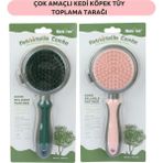 Raikou Kedi Tüy Toplama Tarağı Pembe