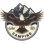 Rain Aksesuar Off Road Camping Offroad Adventure Sticker Kartal 10 x 8,5 cm