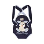 Rain Baby Bebek Kanguru Tavşan Desen Belden Bağlamalı - Açık Mavi