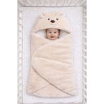 Rain Baby Bebek Kundak Animal Desenli - Krem