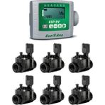 Rain Bird Esp 9V Pilli Kontrol Ünitesi 6 İstasyon 100 Hv 9V Selenoid Vana Seti ESP-9V Wpx