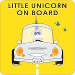 Rain Maker Unicorn On Board Car Sticker