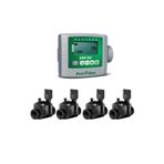 Rainbird ESP 9V PİLLİ KONTROL ÜNİTESİ 4 İSTASYON 100 HV 9V SELENOİD VANA SETİ ESP-9V WPX