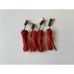 Rainbow Hamak 4 Metre x 4 Adet-Gergi Aparatlı Ip - Kırmızı