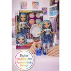 Rainbow High Skyler BRADSHAW Rainbow Shimmers Slime Kitli 28 Cm Bebek Figürü Evcil Tavşanlı Oyuncak