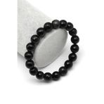 Rainbow Obsidyen Doğal Taş Bileklik 10 Mm Fasetli Küre Kesim - Blk-2207