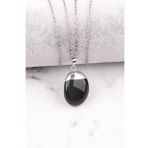 Rainbow Obsidyen Doğal Taş Kolye