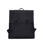 Rains Siyah Erkek 40x35x15 cm Sırt Çantası MSN BAG W3